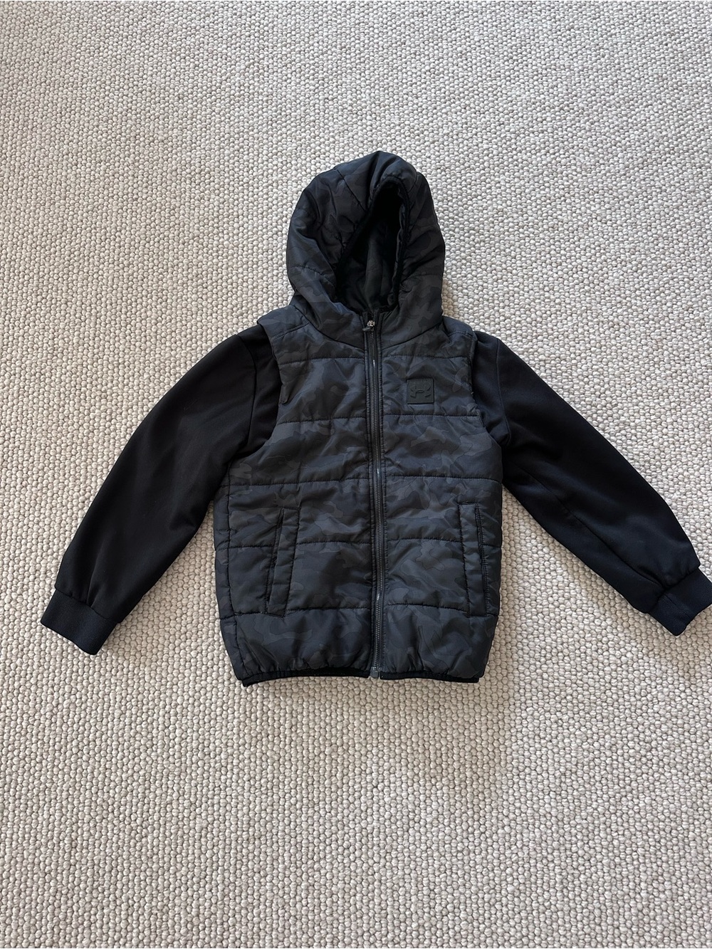 Under Armour Boys' Quilted Full-Zip Hoodie Vest